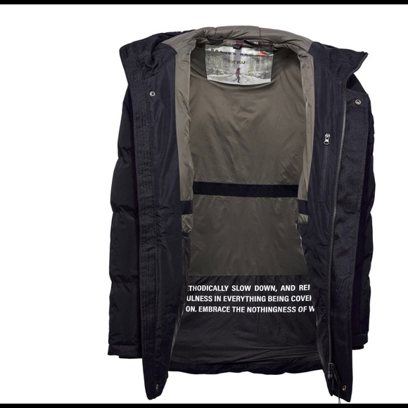 Projek Raw Mixed Media Parka - Navy, Men’s Small - Picture 5 of 6